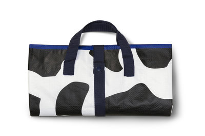 Picknickkleed met koeienprint